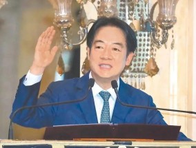 再度叫嚣“两国互不隶属”，赖清德强打“抗中牌”，站上“大罢免”第一线